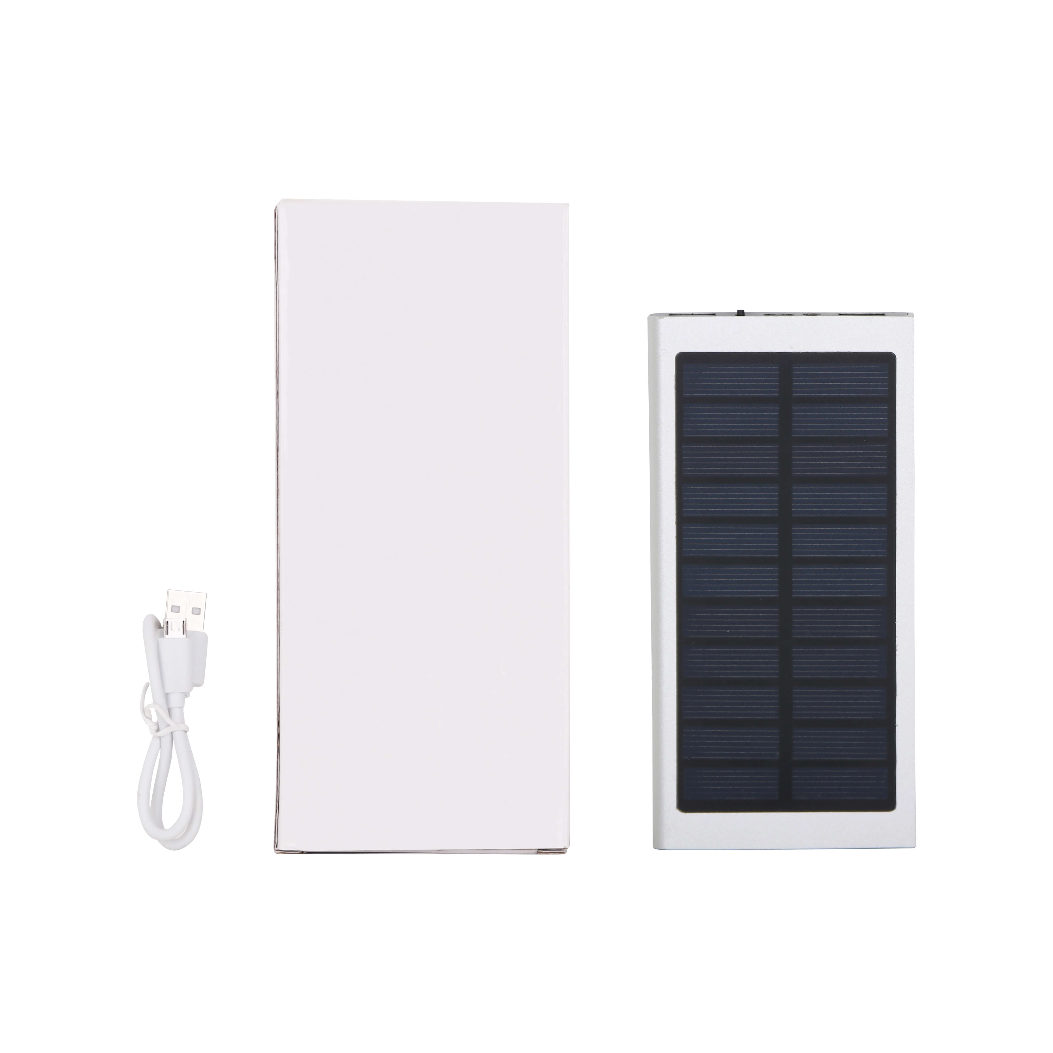 Metal Solar Power Bank